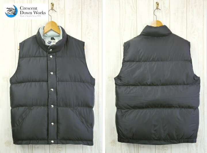 楽天市場】CRESCENT DOWN WORKS クレセントダウンワークス DOWN VEST 