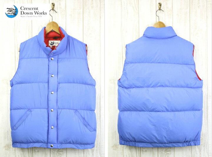 楽天市場】CRESCENT DOWN WORKS クレセントダウンワークス DOWN VEST 