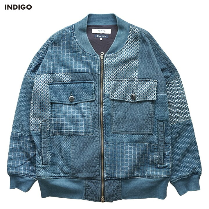 楽天市場】FDMTL ファンダメンタル PATCHWORK POCKET JACKET 3YR WASH 