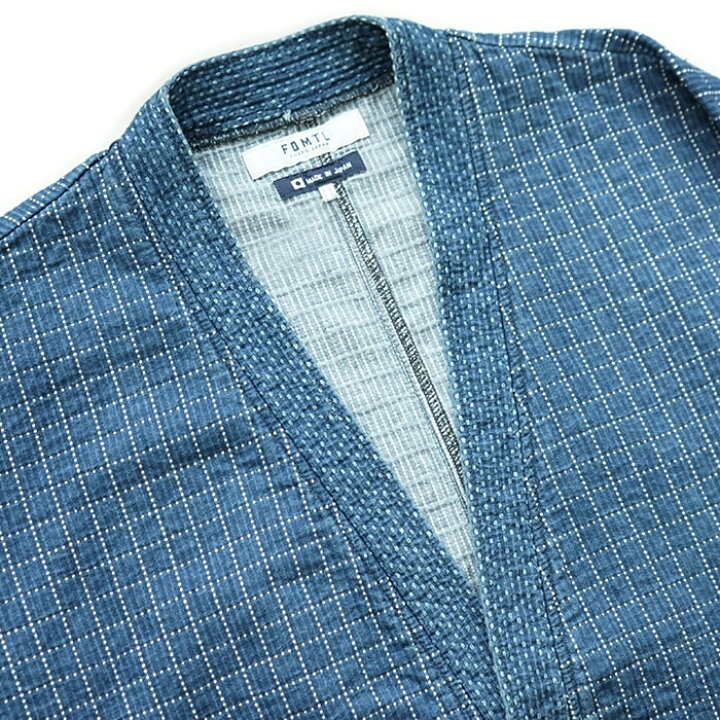 楽天市場】FDMTL ファンダメンタル SASHIKO CARDIGAN 3YR WASH 刺し子 