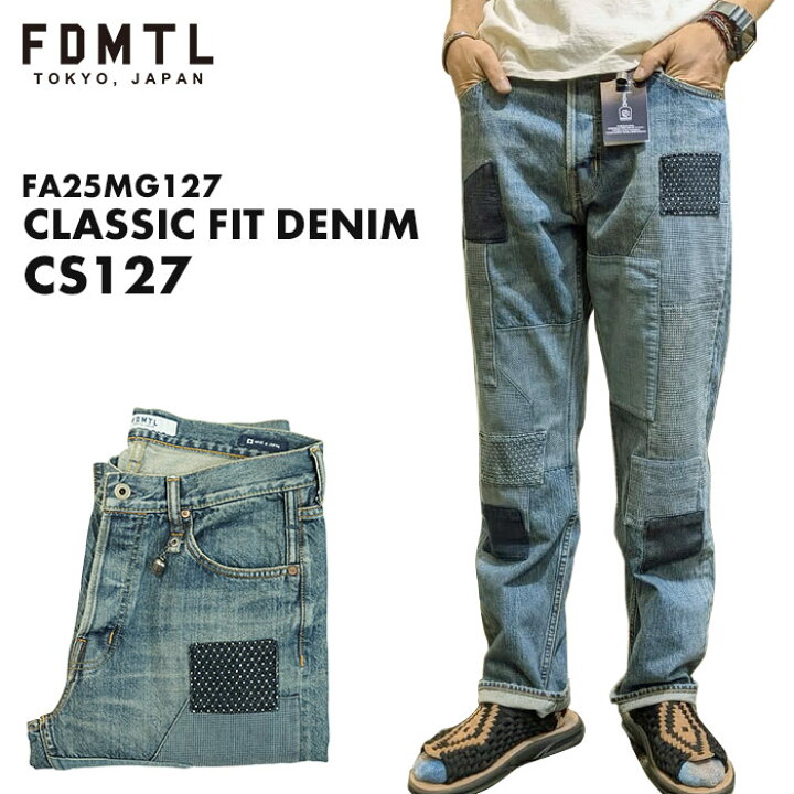 楽天市場】ファンダメンタル FDMTL クラシック フィット デニム 