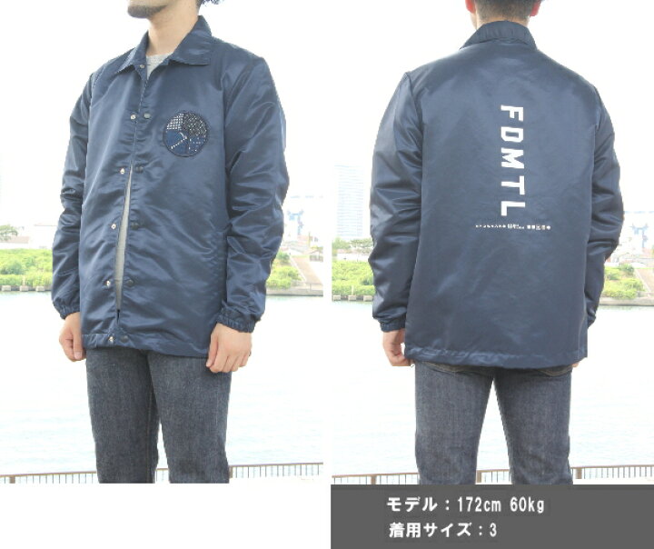 楽天市場】FDMTL ファンダメンタル COACH JACKET コーチジャケット 