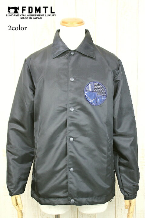 楽天市場】FDMTL ファンダメンタル COACH JACKET コーチジャケット  