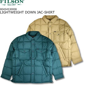 FILSON LIGHTWEIGHT DOWN JAC-SHIRT フィルソン ライトウェイト ダウン ジャック シャツ