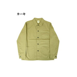 FOB FACTORY GtI[r[t@Ng[ FRENCH SHIRT JACKET@Vc WPbg t` { F2394 