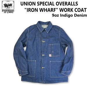 �t���[�z�C�[���[�Y �A�C�A�� ���[�t ���[�N�R�[�g FREEWHEELERS UNION SPECIAL OVERALLS IRON WHARF WORK COAT �W���P�b�g 2621003 9.5oz INDIGO DENIM �J�o�[�I�[�� ���{�� �������� �A�����J�� �A���J�W ���B���e�[