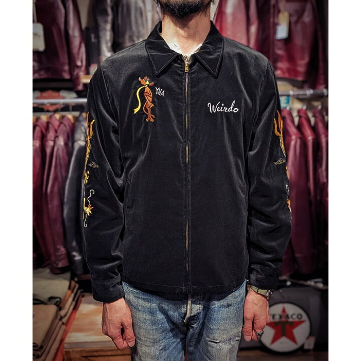 楽天市場】GLAD HAND WEIRDO SOUVENIR JACKET「BLACK」グラッドハンド 