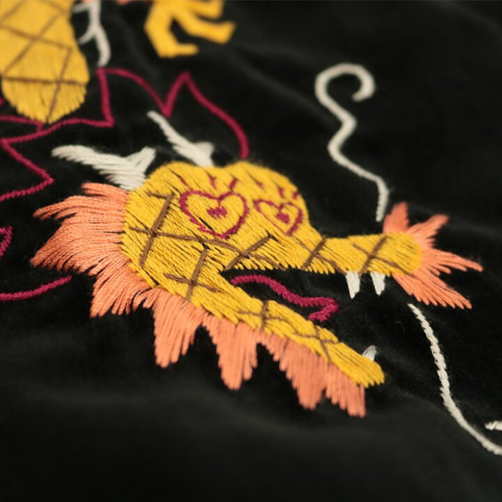 楽天市場】GLAD HAND WEIRDO SOUVENIR JACKET「BLACK」グラッドハンド