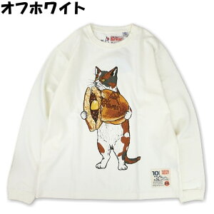 go slow caravan �S�[�X���[�L�����o�� ULTRA HEAVY WEIGH DORAYAKI KUMA L/S TEE USA/C ���w�r�[�E�G�C�g �ǂ�Ă��N�} �����O�X���[�uTEE �� T�V���c �u���b�N �I�t�z���C�g �L�����v �L �l�C �j�����p ������
