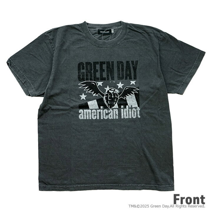 楽天市場】GOOD ROCK SPEED GREEN DAY AMERICAN IDIOT T-SHIRT グッド 