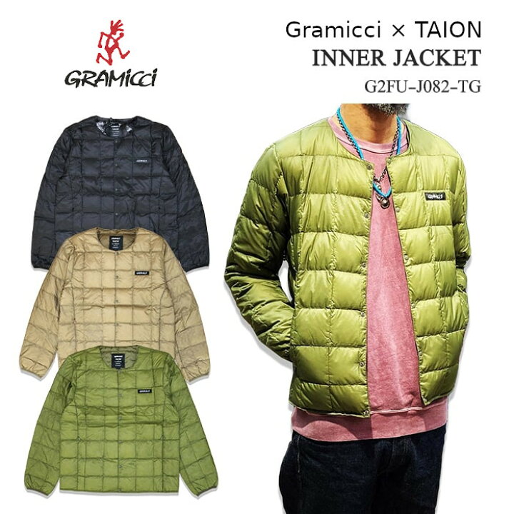 楽天市場】Gramicci グラミチ 【Gramicci×TAION】INNER JACKET TAION 