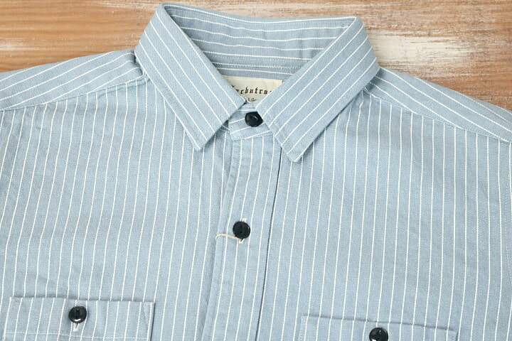 楽天市場】MacbaTros マクバトロス HICKORY LONG SLEEVE WORK SHIRTS 