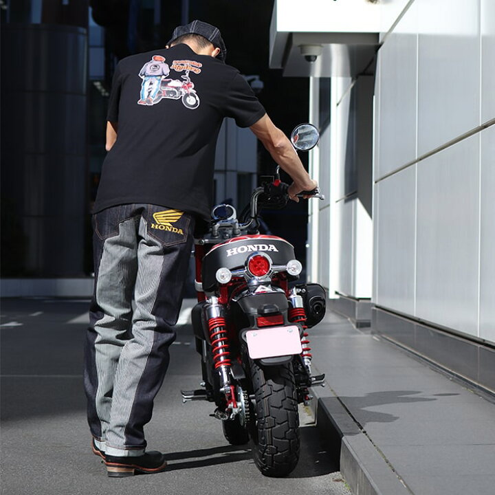 楽天市場】児島ジーンズ HONDA COLLAB MONKEY COMBO PANTS ホンダ  