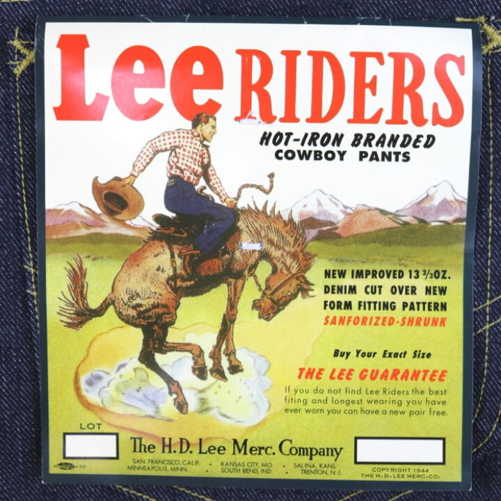 楽天市場】LEE COWBOY 101 1945model リー カウボーイ 101 1945年 