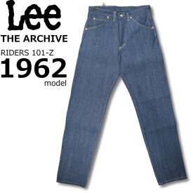 Lee THE ARCHIVE RIDERS 101-Z 1962 model リー アーカイブス ライダース 101-Z 1962年モデル