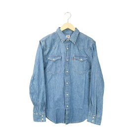 LEVI'S リーバイス CLASSIC WESTERN SHIRTS STANDARD L/S クラシック ウエスタンシャツ 長袖デニムシャツ 85748-0001 DK USED(DARK WASH) 送料無料 39ショップ