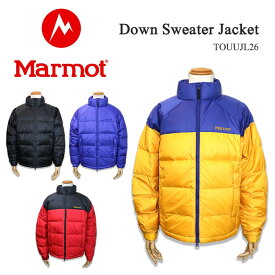 Marmot マーモット Down Sweater Jacket ダウンセータージャケット ダウン 保温性 秋 冬 TOUUJL26 3color ブラック レッド ゴールド ロイヤル ブルー トレンド スポーツ 送料無料 39ショップ