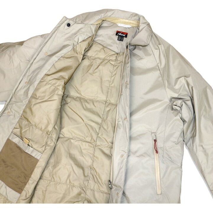 楽天市場】NANGA ナンガ AURORA SOUTIEN COLLAR COAT オーロラステン 