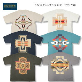 PENDLETON ペンドルトン BACK PRINT S/S TEE バック プリント Tシャツ 半袖 3275-2006 送料無料 39ショップ