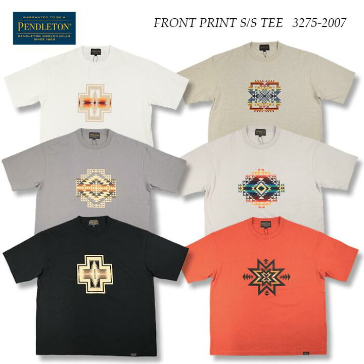 楽天市場】PENDLETON ペンドルトン FRONT PRINT S/S TEE フロント 