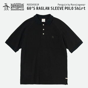 Penguin by Munsingwear 60f S RAGLAN SLEEVE POLO Shirt yM oC }VOEFA OX[u |Vc MU5SHS01M }VOEFA St X|[c ^ Vv 100% Rbg gbvX 