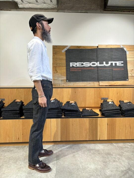 楽天市場】RESOLUTE GB710 GHOST BLACK リゾルト ブラックジーンズ 