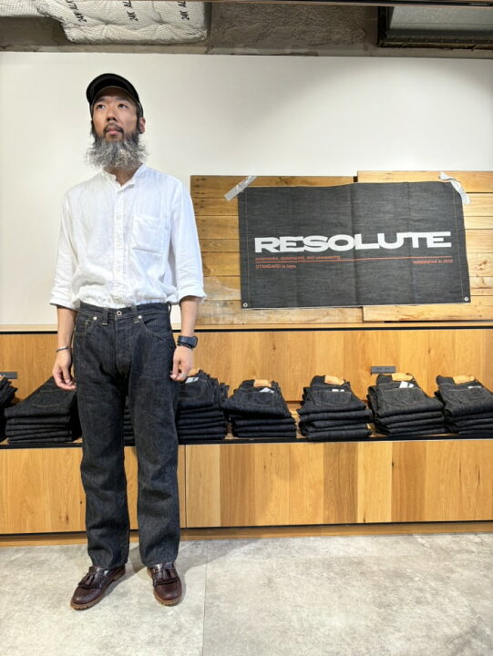 楽天市場】RESOLUTE GB714 GHOST BLACK リゾルト ブラックジーンズ 