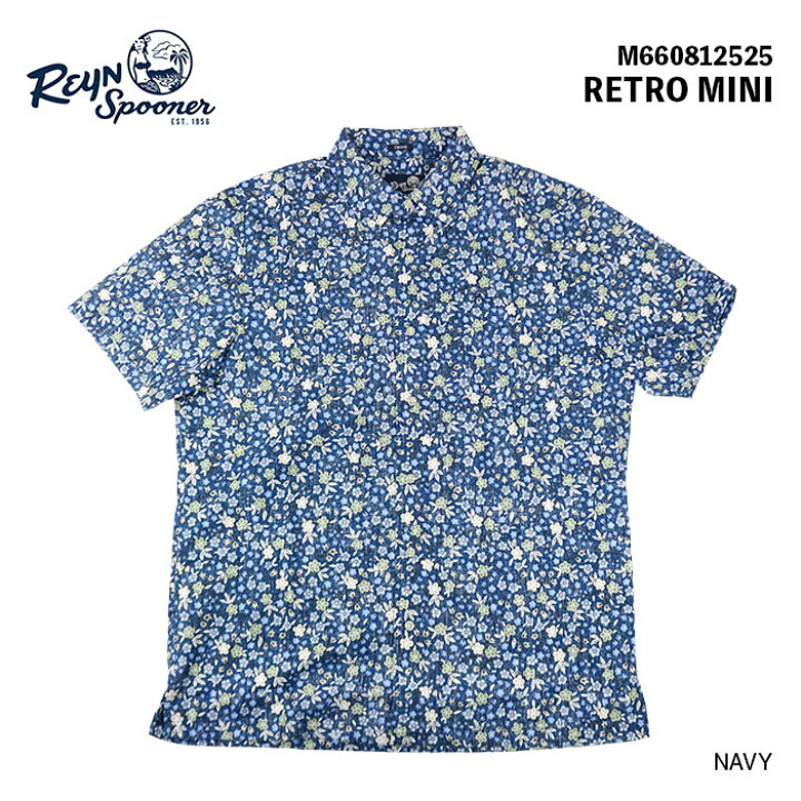 楽天市場】レインスプーナー Reyn spooner レトロミニ m660812525 半袖 