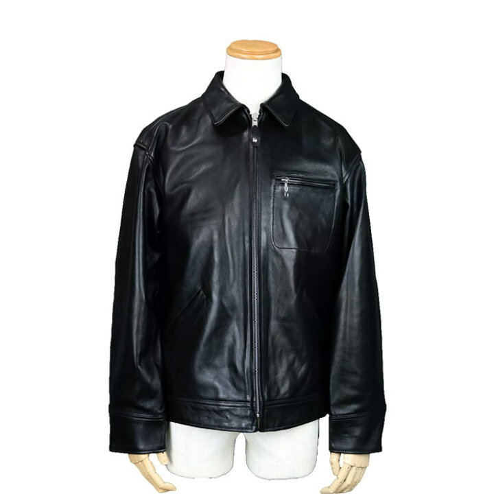 楽天市場】Schott ショット LEATHER TRACKER JACKET ラムレザー 