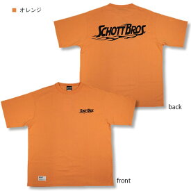 Schott ショット S/S T-SHIRT "FIRE SCRIPT" "ファイアースクリプト"Tシャツ 半袖 782-3134032 3colors 送料無料