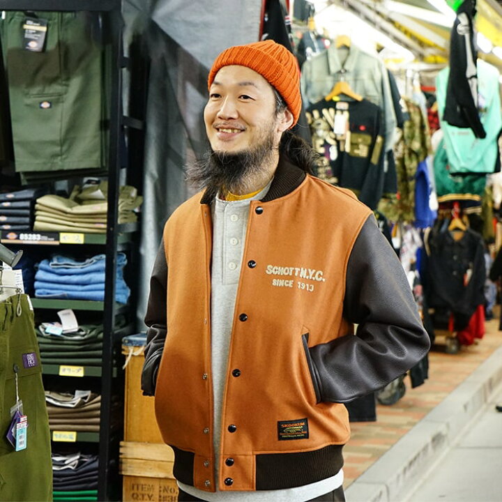 楽天市場】Schott ショット Schott×SKOOKUM STUDIUM JACKET FINEST  