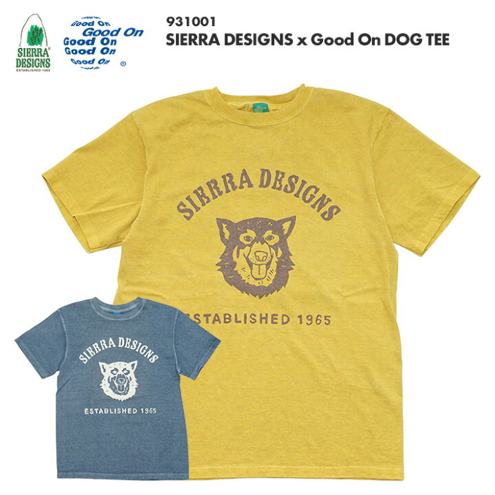 楽天市場】シエラ デザイン × グッドオン ドッグ Tシャツ 5.5オンス 