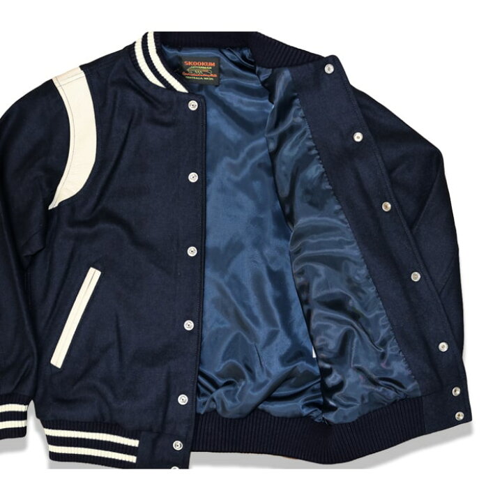 楽天市場】SKOOKUM スクーカム STADIUM JACKET AWARD JACKET アメリカ 