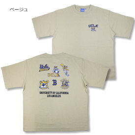 UCLA EMBROIDERY BIG TEE ショートスリーブ 刺繍 ビッグ Tシャツ 半袖 ビッグシルエット オーバーサイズ 232AN1ST069 送料無料 39ショップ