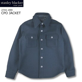 stanley blacker new york melton CPO jacket スタンリー ブラッカー ニューヨーク メルトン CPO ジャケット