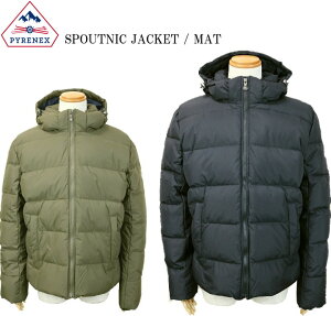 PYRENEX �s���l�b�N�X SPOUTNIC JACKET / MAT �X�v�[�g�j�b�N�W���P�b�g/�}�b�g �_�E���W���P�b�g HMO009 2color ��������