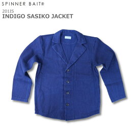 SPINNER BAIT INDIGO SASIKO JACKET インディゴ 刺子 ジャケット