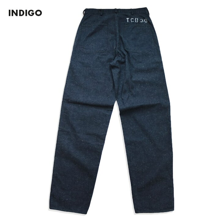 楽天市場】TCB jeans SEAMENS TROUSERS USN DECK PANTS 「INDIGO」シー 