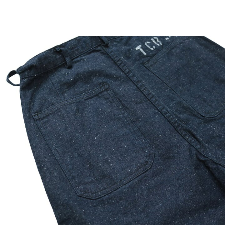 楽天市場】TCB jeans SEAMENS TROUSERS USN DECK PANTS 「INDIGO」シー 