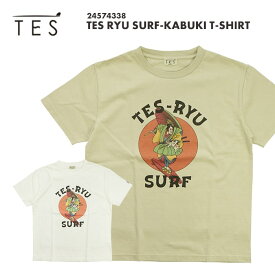 ザエンドレスサマー The Endless Summer TES テス TES RYU SURF-KABUKI T-SHIRT　テス流 サーフ 歌舞伎 Tシャツ 24574338 送料無料 39ショップ