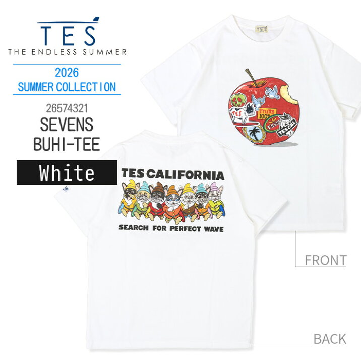 楽天市場】テス TES エンドレスサマー セブンスブヒTシャツ 26574321 