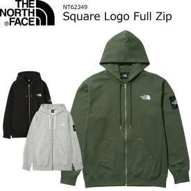 THE NORTH FACE ザ・ノースフェイス Square Logo FullZip スクエアロゴフルジップ NT62349 3color