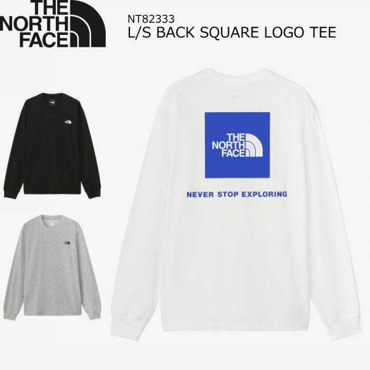 楽天市場】THE NORTH FACE LONG SLEEVE BACK SQUARE LOGO TEE ザ 