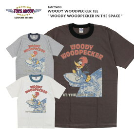 TOYS McCOY PRODUCT トイズマッコイ WOODY WOODPECKER TEE " WOODY WOODPECKER IN THE SPACE " ウッディー ウッドペッカー Tシャツ "イン ザ スペース"　TMC2408 送料無料 39ショップ