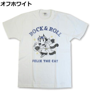�g�C�Y�}�b�R�C�v���_�N�g �t�B���b�N�XT�V���c ���b�N�����[�� TOYS McCOY PRODUCT FELIX THE CAT TEE ROCK & ROLL TMC2602 �������� �I�t�z���C�g �u���b�N �x�[�W�� �A�����J�� �A���J�W �l�C �������� ��