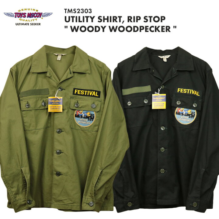 楽天市場】TOYS McCOY トイズマッコイ UTILITY SHIRT, RIP STOP 