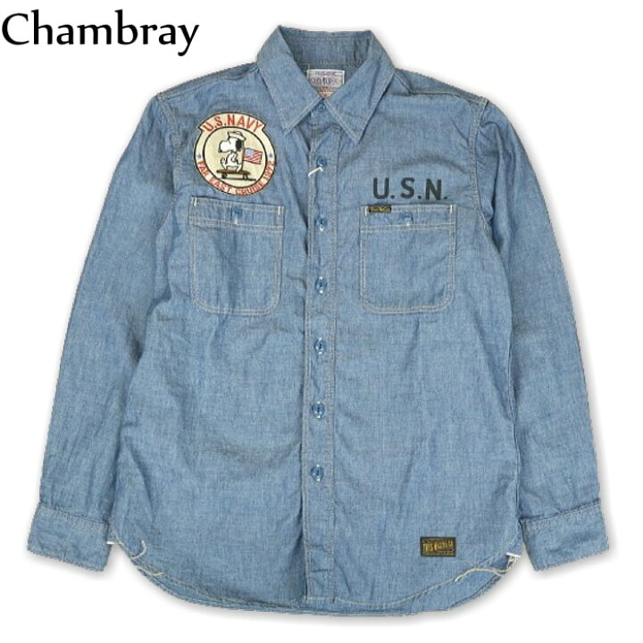 楽天市場】TOYS McCOY トイズマッコイ CHAMBRAY SHIRT SNOOPY 
