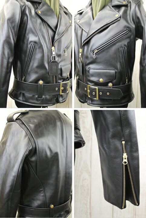 楽天市場】vanson バンソン Wライダース レザージャケット VANSON C2 