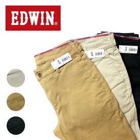 EDWIN JERSEYS CHINO SLIM メンズ エドウィン ジャージーズ チノ スリム テーパード ベーシック チノパン ベージュ ブラウン オフホワイト ブラック 黒パン ビジネス ビジカジ 通勤 JM732