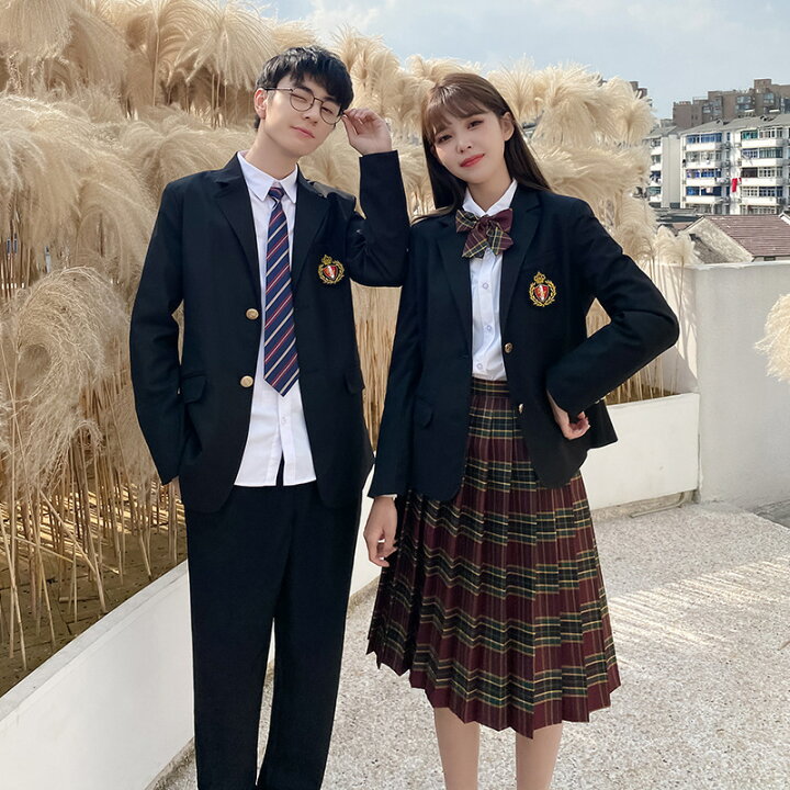 楽天市場】【5％OFFクーポン】 ブレザー制服 5点セット 春秋冬 卒業式  